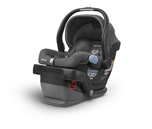MESA Infant Car Seat – JORDAN (charcoal mélange|merino wool) + MESA Base, 1 Count (Pack of 1)