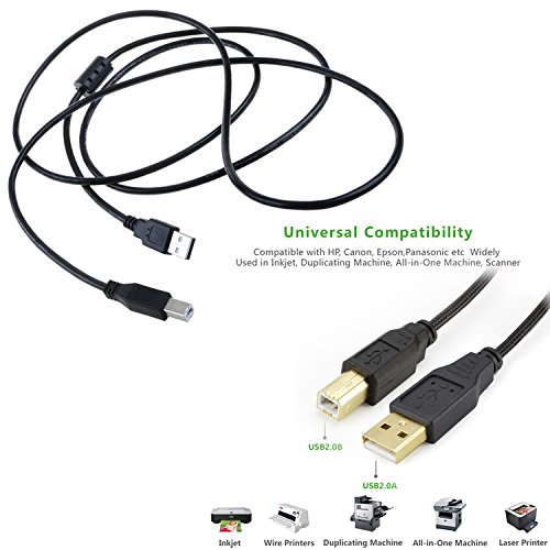 Accessory USA 6ft USB 2.0 Cable Laptop PC Data Sync Cord for Maxtor 3200 Personal Storage External Hard Drive HDD HD