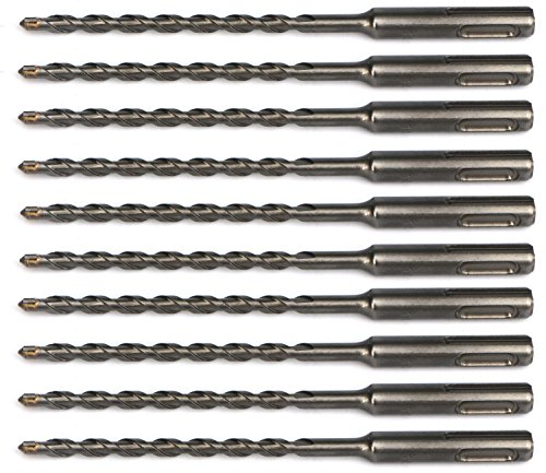 OXTUL SDS PLUS Hammer Drill Bits 3/16″x6″ (10)
