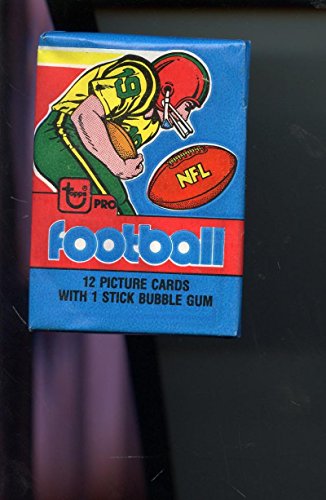 1980 Topps Football Card Set Wax Pack In 1979 Wrapper Phil Simms Walter Payton
