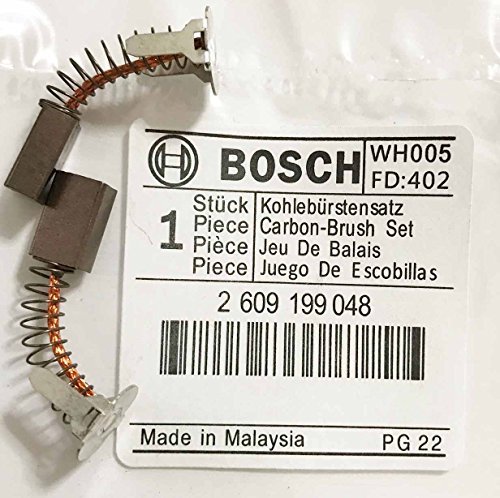 Genuine Bosch Carbon Brushes 2609199048 for Bosch 23614 23612 23609 23618 Impact Driver 22612 22614 22618 Impact Wrench S22G