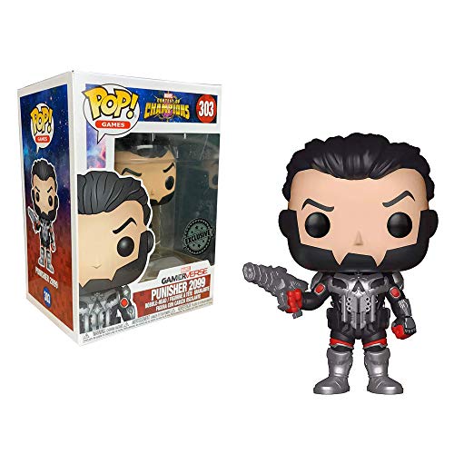 Pop Marvel Contest of Champions Punisher 2099 Exclusive Figure