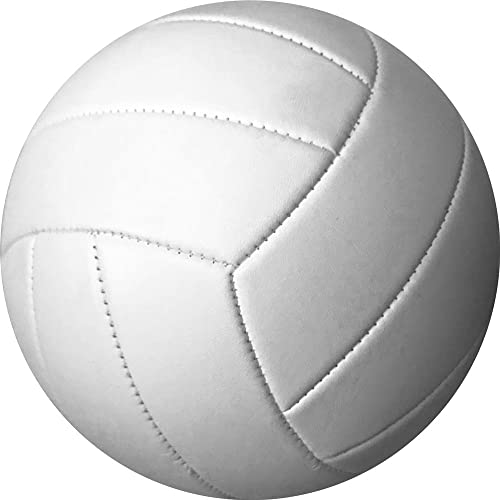 All White Volleyball Ball (Official, One / Single Ball)
