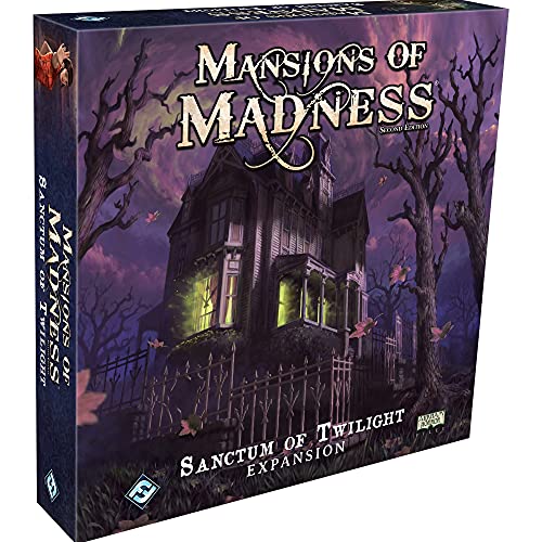 Mansions of Madness Sanctum of Twilight Board Game EXPANSION | Horror Game | Mystery Game for Teens and Adults | Ages 14+ | 1-5 Players Made by Fantasy Flight Games|Multicolor/Assorted