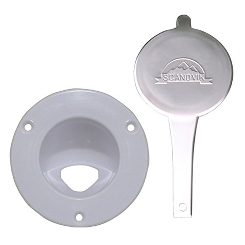 Scandvik 10029P Part Replacement Cup and Cap for Recessed Shower