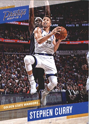2017-18 Panini Prestige #141 Stephen Curry Golden State Warriors Basketball Card