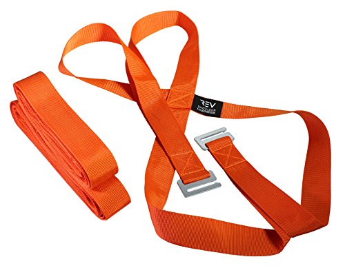 REV 2-Person Team Harness-Style Shoulder Lifting & Moving Strap System