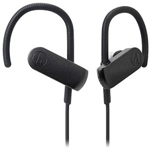 Audio-Technica ATH-SPORT70BTBK SonicSport Bluetooth Wireless In-Ear Headphones, Black