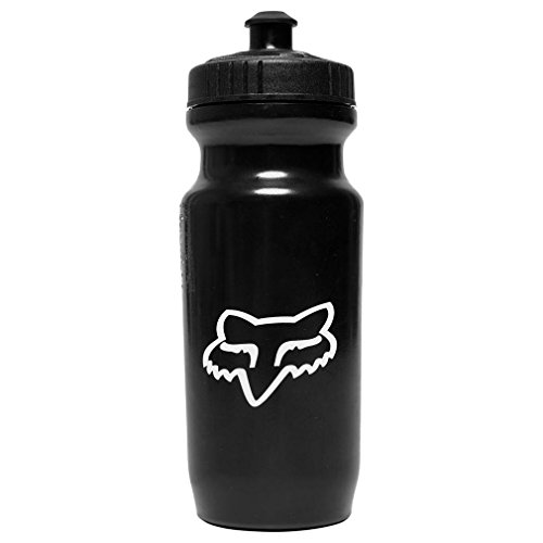 Fox Racing Head Base Water Bottle, Black, One Size