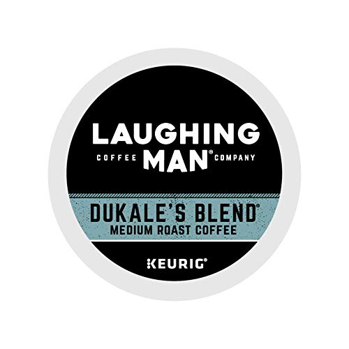 Laughing Man Dukale’s Blend, Single-Serve Keurig K-Cup Pods, Medium Roast Coffee, 60 Count