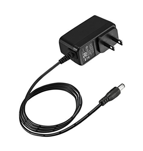 Dericam 12V 1A DC Power Supply Adapter for IP/CCTV Security Camera, 5ft/1.5 Meter AC to DC Power Cord, Wall Charger, Output DC 12V 1000mA, Input AC 100V-240V/50 or 60Hz/0.4A Max, US Plug, Black