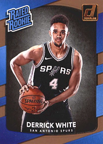 2017-18 Donruss #172 Derrick White RC Rookie Spurs Rated Rookie