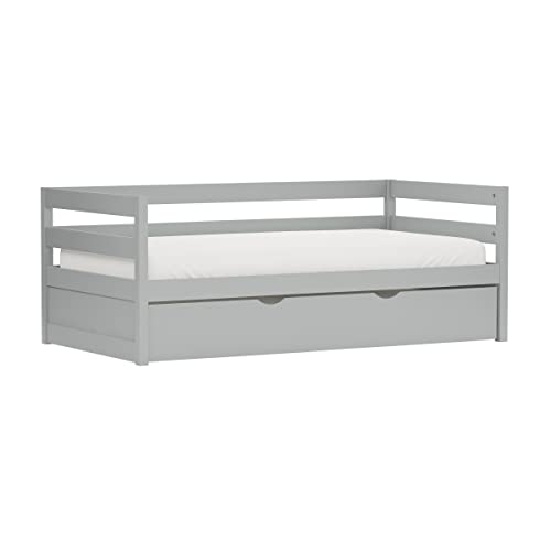 Hillsdale Furniture Caspian, Gray Daybed with Trundle,