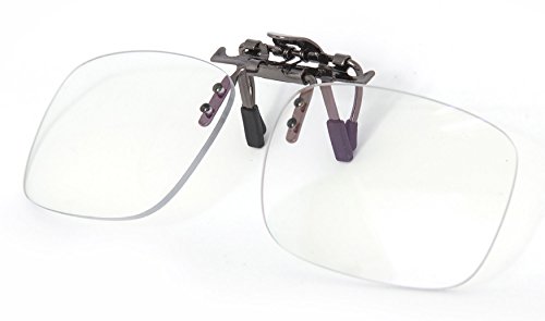 Blue Light Blocking Clip On Glasses Flip-up Computer Gaming Glasses Clip On Prevent Digital Eyes Strain Fatigue Video Gaming Eye Protection Advanced Computer Eyewear