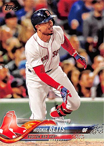 2018 Topps #140 Mookie Betts Boston Red Sox Baseball Card