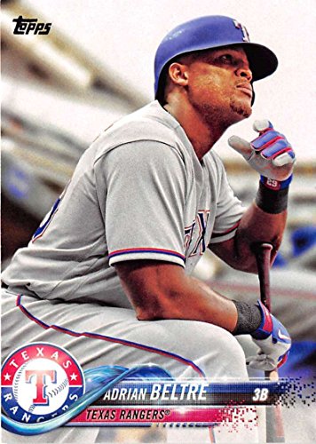 2018 Topps #254 Adrian Beltre Texas Rangers Baseball Card