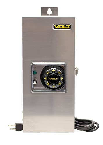 VOLT 100W Slim Line Low Voltage Transformer (15V) for LED Landscape Lighting