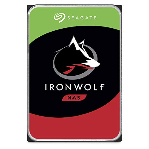 Seagate IronWolf 6TB NAS Internal Hard Drive HDD – 3.5 Inch SATA 6Gb/s 7200 RPM 256MB Cache for RAID Network Attached Storage (ST6000VN0033)