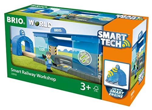 Brio World – 33918 Smart Railway Workshop | 3 Piece Toy Train Accessory for Kids Ages 3 and Up