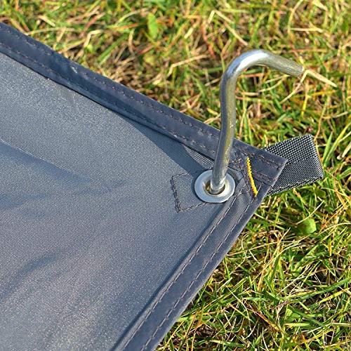 Luxe Tempo All Purpose Tent Tarp 1-4 Person Footprint for Floor Saver Picnic Blanket Easy Rain Cover Sun Shelter for Hammock-Waterproof Lightweight | The Storepaperoomates Retail Market - Fast Affordable Shopping