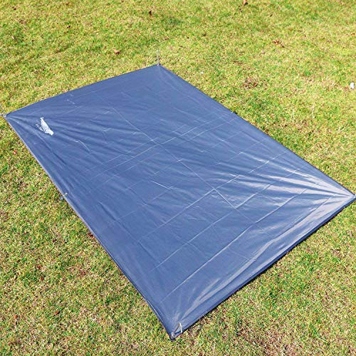 Luxe Tempo All Purpose Tent Tarp 1-4 Person Footprint for Floor Saver Picnic Blanket Easy Rain Cover Sun Shelter for Hammock-Waterproof Lightweight | The Storepaperoomates Retail Market - Fast Affordable Shopping