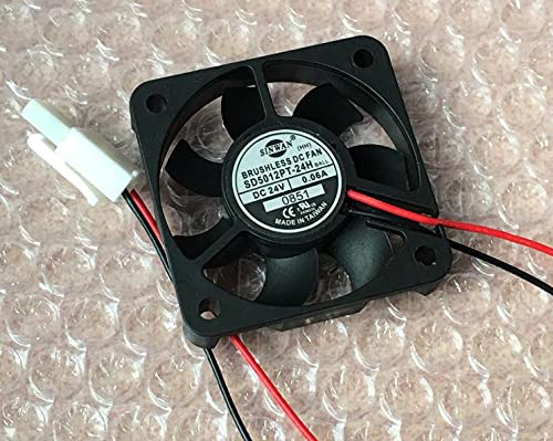 Generic Cooling Fan Cooler for SINWAN SD5012PT-24H 5CM 24V 0.06A 2Pin/Wire