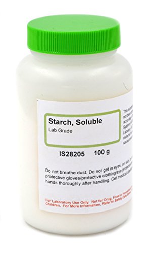 Lab-Grade Soluble Starch, 100g – The Curated Chemical Collection