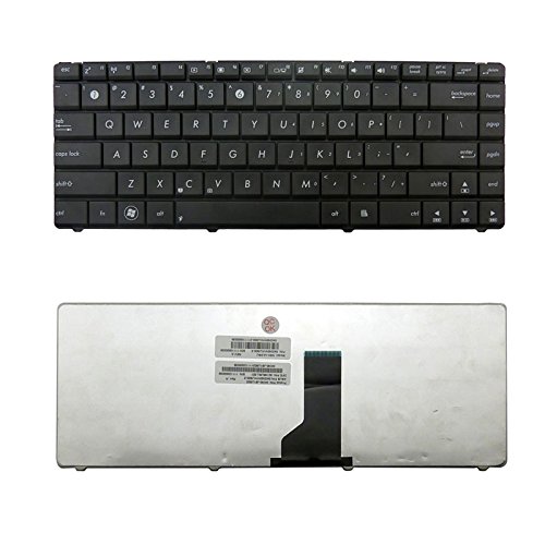 New Laptop Keyboard Replacement for Asus K84 K84C K84H K84HR K84HY K84L K84LY N43 N43DA N43SL N43SM N43SN P42 P42F P42Jc P43 P43E P43SJ U30 U30Jc U30Sd US Layout Black Color
