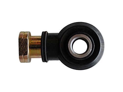 SuperATV Polaris Stock Tie Rod End Replacement-Left Hand Thread (See Fitment) | Chromoly Steel Construction | 1/2” x 20 Thread Pitch | Replaces OEM 7061054