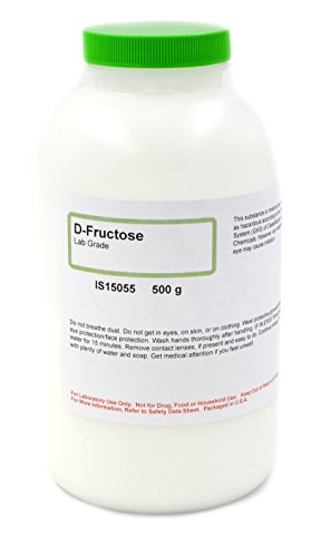 D-Fructose, 500g – Laboratory Grade – Excellent for Food Science & Biology Experiments – The Curated Chemical Collection by Innovating Science