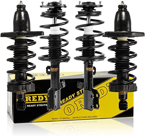 OREDY 4PC Full Set Front Rear Struts Assembly Replacement for 2006-2014 Honda Ridgeline AWD 15123 15124 11505 11506