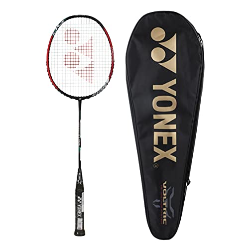 YONEX VOLTRIC 0.7DG Badminton Racquet (Navy Blue, Graphite, 35 lbs Tension)