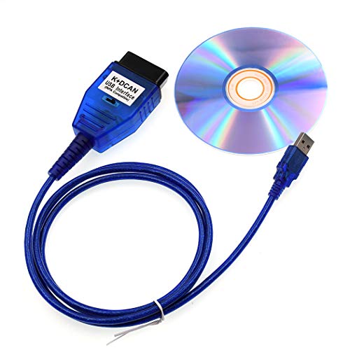 DIAGKING Compatible for BMW-INPA K+DCAN Diagnostic Cable Support E serials E39 E46 (with Switch) Work with ISTA SSS NCS Coding Winkfp Programing