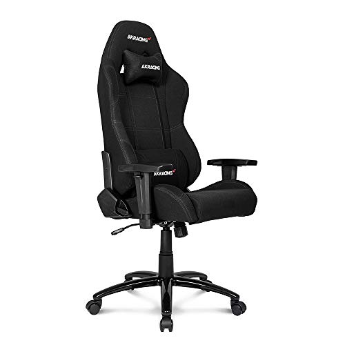 AKRacing Core Series EX Gaming Chair, adjustable, Metal, Black
