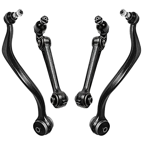 Detroit Axle – Front Lower Control Arms w/Ball Joint Replacememnt for 2007-2012 Ford Fusion Lincoln MKZ Mercury Milan – 4pc Set