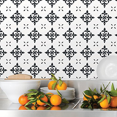 WallPops DWPK2789 Ironwork Tile Wall Decal, Black | The Storepaperoomates Retail Market - Fast Affordable Shopping