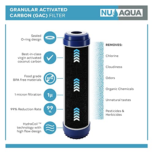 NU Aqua 1-Year Filter Replacement Set For Standard Under Sink 5-Stage Reverse Osmosis Water Filtration Systems – 120 Day Guarantee | The Storepaperoomates Retail Market - Fast Affordable Shopping