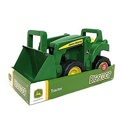 John Deere 15” Big Scoop Tractor Toy with Loader
