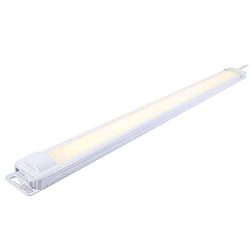 Enbrighten Premium Linkable Under Cabinet Fixture, 24in, LED, Linkable, 803 Lumens, 3000K Bright White, 38848-T1