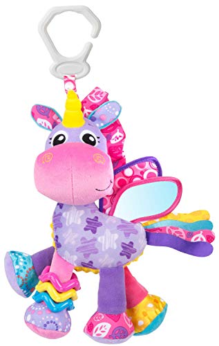 Playgro Baby Toy Activity Friend Stella Unicorn 0186981 for baby infant toddler children is Encouraging Imagination with STEM/STEAM for a bright future – Great Start for A World of Learning