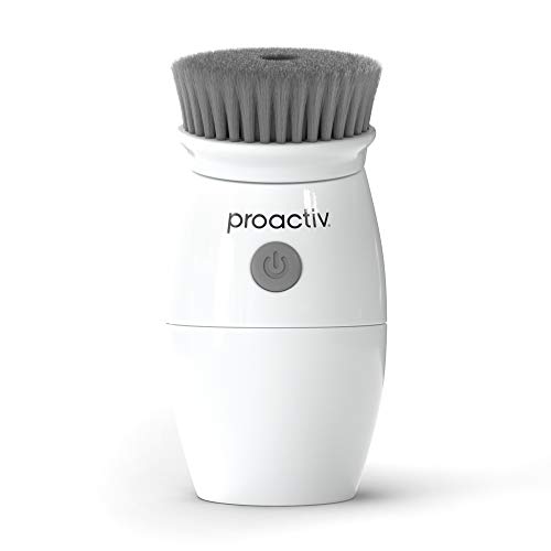 Proactiv Charcoal Facial Cleansing Brush – Spin Brush Exfoliator and Facial Scrubber With Charcoal-Infused Bristles For Deep Skin Cleansing – Water Resistant