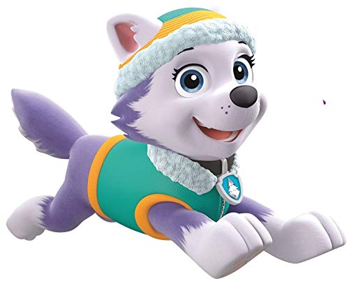 7 Inch Everest Paw Patrol Girl Pup Wall Decal Sticker Pups Puppy Puppies Dog Dogs Removable Peel Self Stick Adhesive Vinyl Decorative Art Kids Room Home Decor Children 7 x 6 inches