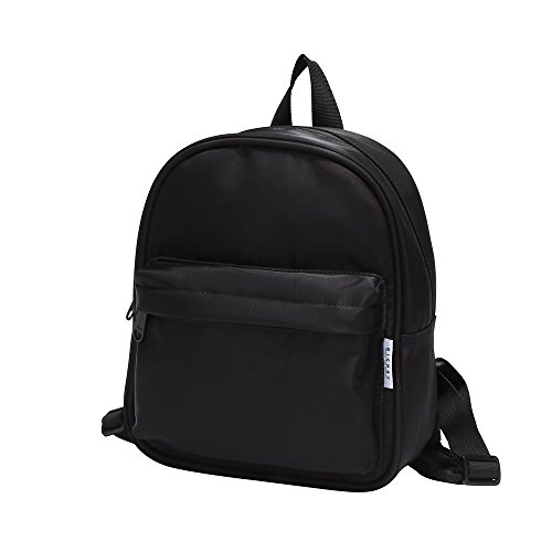 BIGHAS Lightweight Toddler Kids Backpack with Chest Strap For Boys and Girls, Preschool Kindergarten 3-6 Years Old 30 Colors (Black)