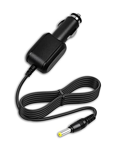 Car Charger Adapter for Portable DVD player, 6 Ft New Replacement Cigarette Lighter Power Cord Charger for Portable DVD Player