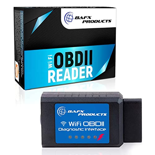 BAFX Products Wireless WiFi (OBDII) OBD2 Code Reader & Scan Tool/Wireless Check Engine Light Diagnostic Scan Tool for Cars & Trucks/for iOS. iPhone & Android Devices (1)