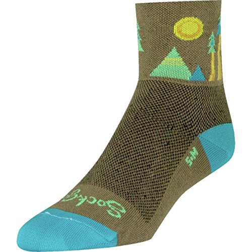 SockGuy, Adults’ Classic Socks – Large/X-Large, Sierra