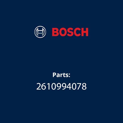 Bosch 2610994078 MANUFACTURER’S NAMEPLATE