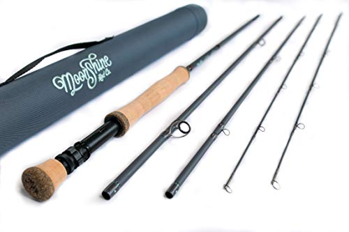 Moonshine Rod Co. The Outcast II Salt Fly Fishing Rod with Extra Tip