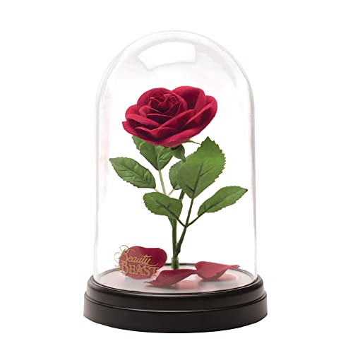 Paladone Beauty and The Beast Enchanted Rose Light, Touch Activated, Officially Licensed Disney Merchandise