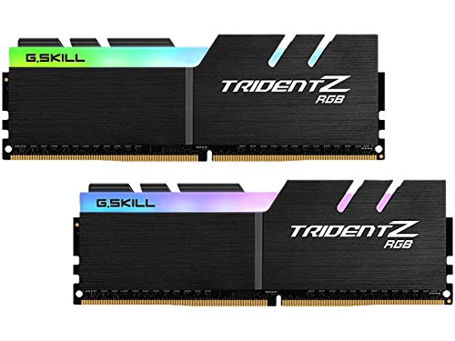 G.SKILL 16GB (2 x 8GB) TridentZ RGB Series DDR4 PC4-32000 4000MHz Desktop Memory Model F4-4000C17D-16GTZR